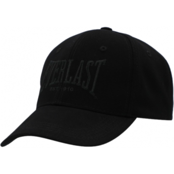 Бейсболка EVERLAST 1910 без подкладки черный/черный