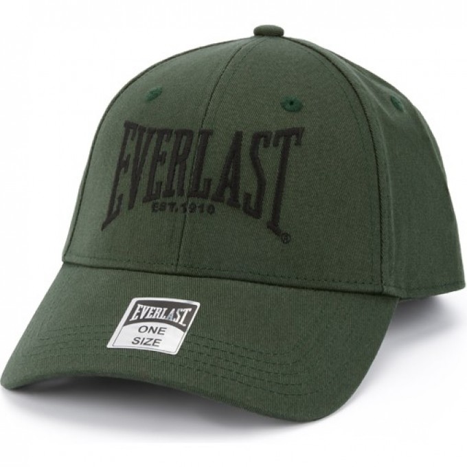 Бейсболка EVERLAST 1910 зеленая RE007 GRN