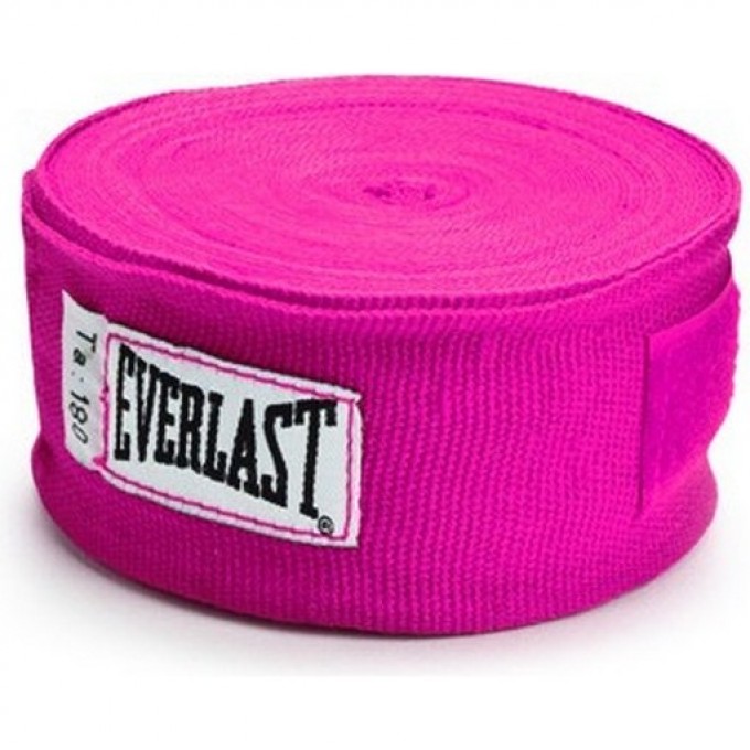 Бинты EVERLAST 4.55м розовые 4456PNKU