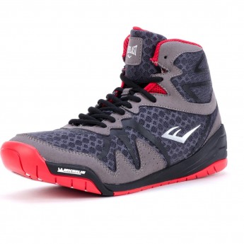 Боксерки EVERLAST PIVT LOW TOP 10,5 серо/красные