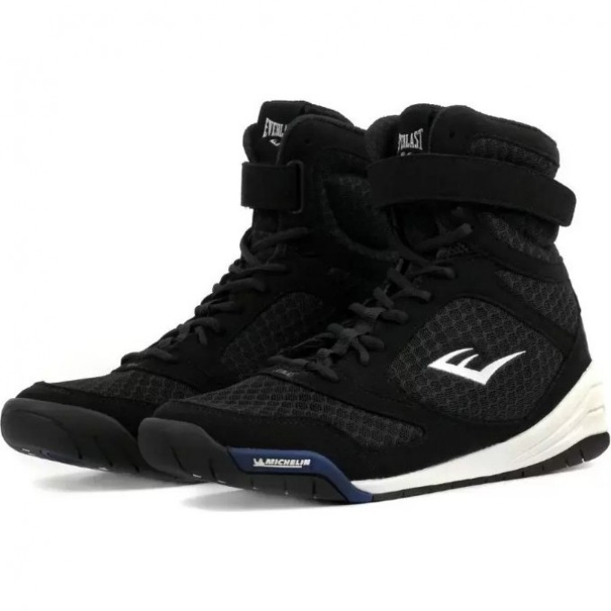 Боксерки EVERLAST Pro Elite High Top 7,5 черн/бел. P00001075-7.5-BK-WH