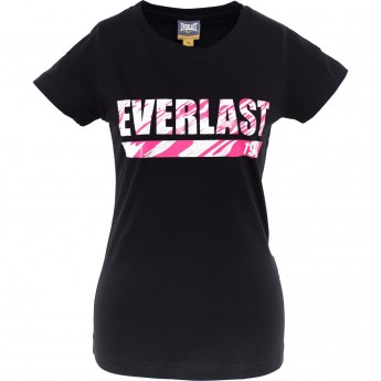 Футболка жен. EVERLAST CAMOUFLAGE L черная