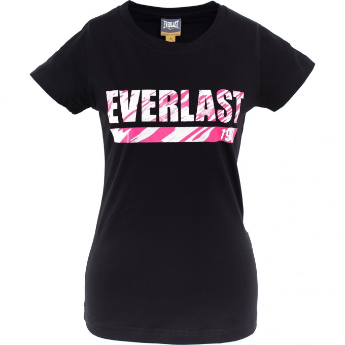 Футболка жен. EVERLAST CAMOUFLAGE L черная RE0032W L BK