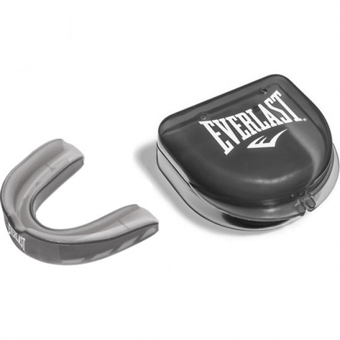 Капа EVERLAST EVERSHIELD 1-челюстная серо/прозрачная 1400000