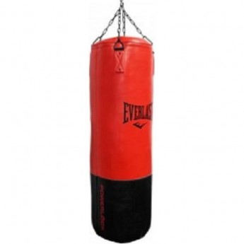 Мешок EVERLAST POWERLOCK PRO (123*38см, 45кг) красный с цепью