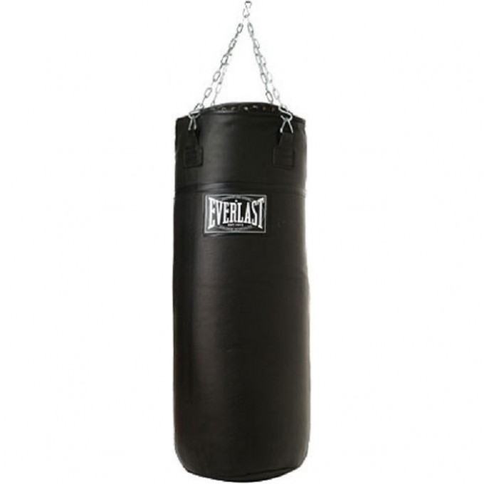 Мешок EVERLAST SUPER LEATHER 100lb 45кг черный 251001