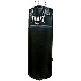 Мешок EVERLAST SUPER LEATHER 125lb 55кг черный