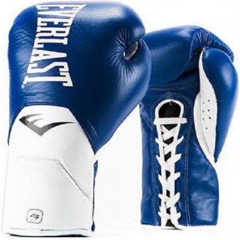 Перчатки боевые EVERLAST MX ELITE FIGHT 10oz синие