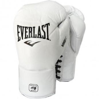 Перчатки боевые EVERLAST MX PRO FIGHT 10oz белые