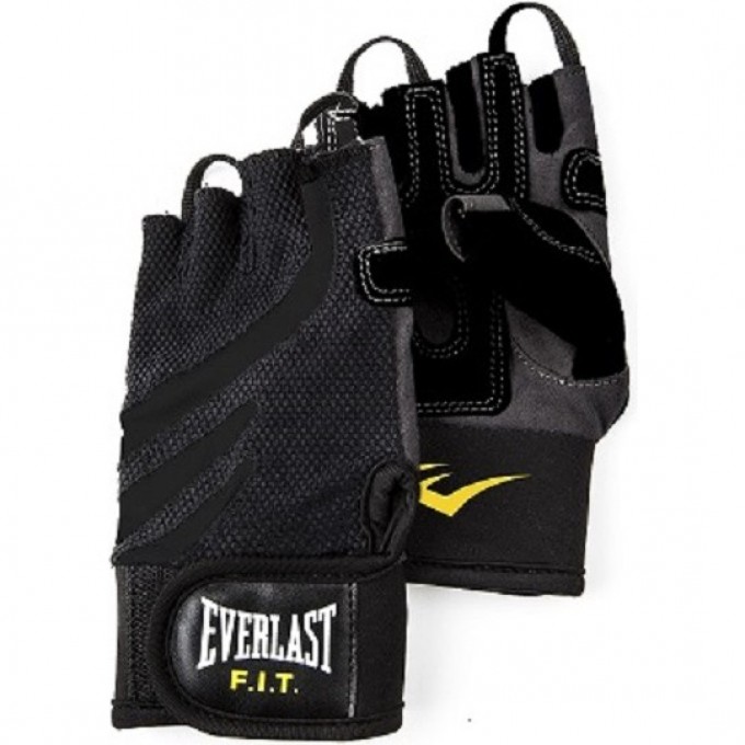 Перчатки для фитнеса EVERLAST FIT WEIGHTLIFTING LXL черно/серые P00000714