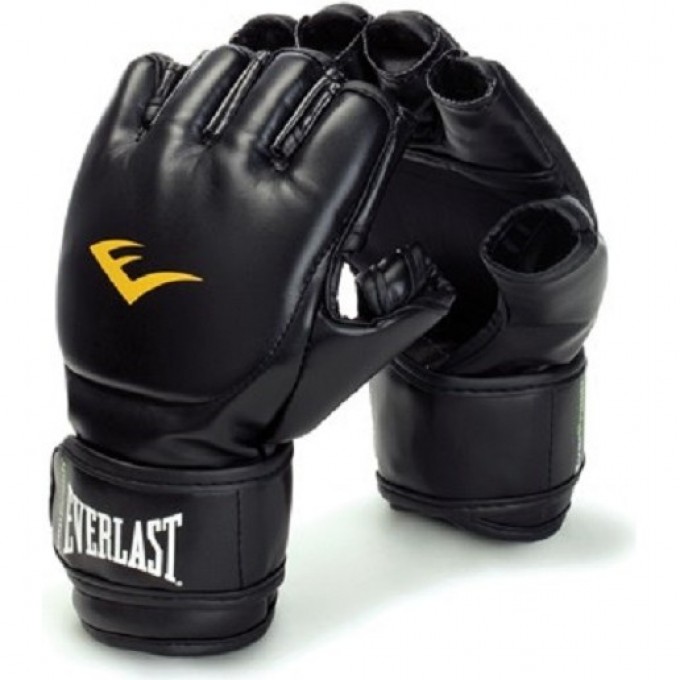 Перчатки EVERLAST MARTIAL ARTS GRAPPLING PU L/XL черные 7560LXLU