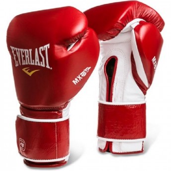 Перчатки EVERLAST MX TRAINING на липучке 12oz красные