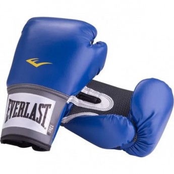 Перчатки EVERLAST тренировочные PU Pro Style Anti-MB 10 oz синие