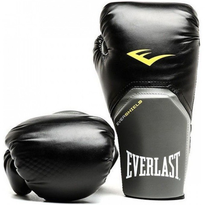 Перчатки тренировочные EVERLAST ELITE PROSTYLE 10oz черные P00001240-10