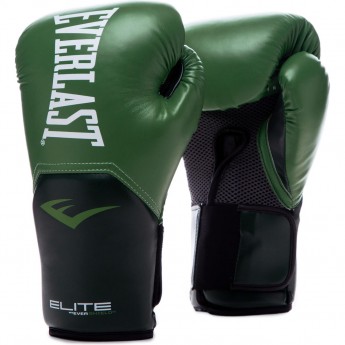 Перчатки тренировочные EVERLAST ELITE PROSTYLE 10oz зеленые