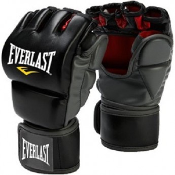 Перчатки тренировочные EVERLAST GRAPPLING LXL черные