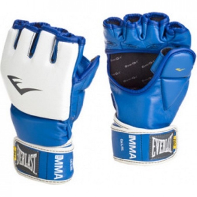 Перчатки тренировочные EVERLAST MMA GRAPPLING LXL синие 7684BLLXLU