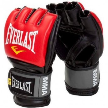 Перчатки тренировочные EVERLAST PRO STYLE GRAPPLING SM красные