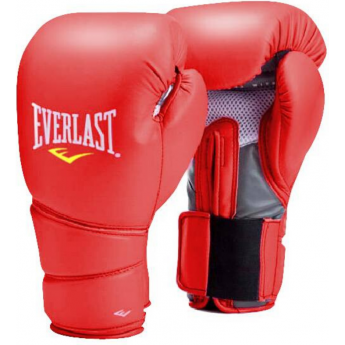 Перчатки тренировочные EVERLAST PROTEX PU 12oz красный/черный