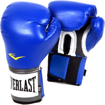 Перчатки тренировочные EVERLAST PU PRO STYLE ANTI-MB YOUTH синие