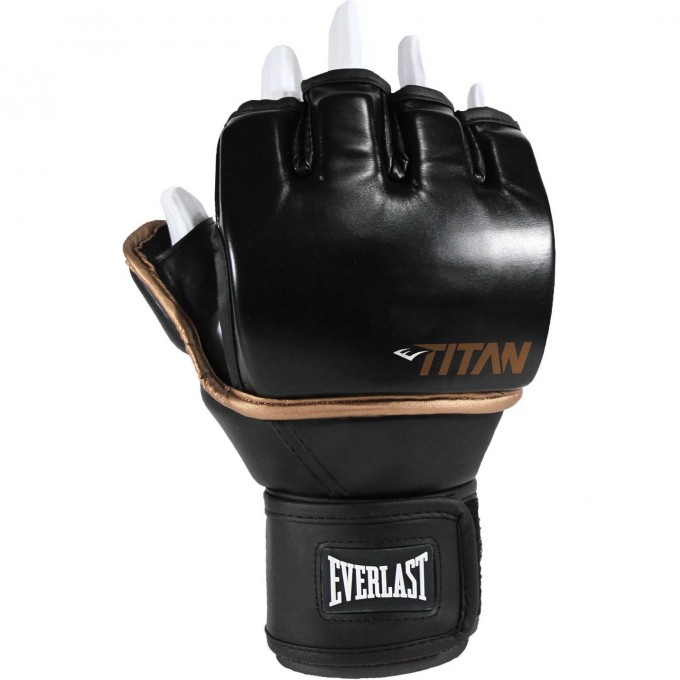 Перчатки тренировочные EVERLAST TITAN GRAPPLING LXL черные P00003112