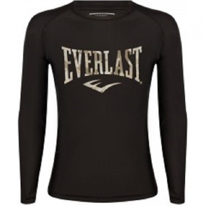 Раш Гард EVERLAST MMA CAMO XXL черный 202111 XXL BK