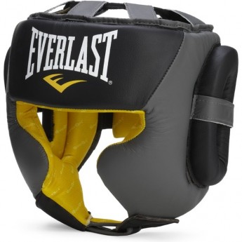 Шлем EVERLAST SPARRING LXL черно/серый