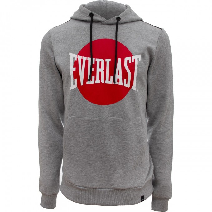 Толстовка с капюшоном EVERLAST KOBE L серая 789351-60 L GR