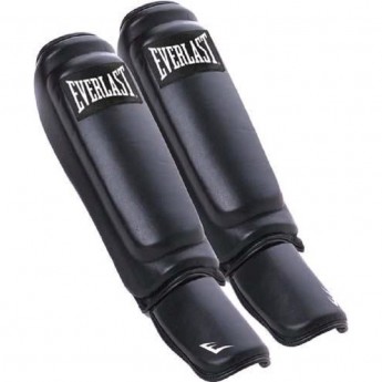 Защита голени и стопы EVERLAST MARTIAL ARTS LEATHER SHIN-INSTEP L/XL черная